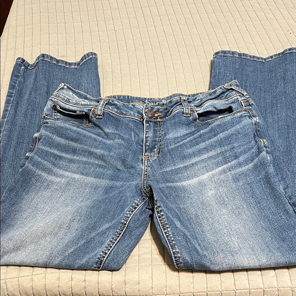 Maurices Light Blue Straight Leg Jeans